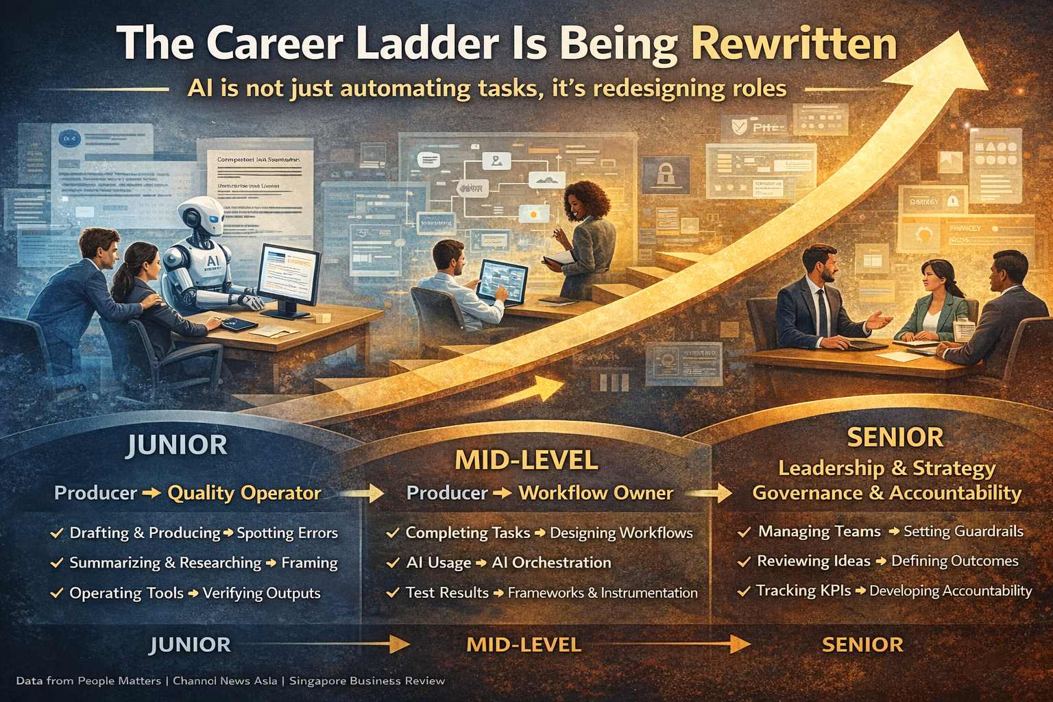 AI is not just automating tasks, it's redesigning roles