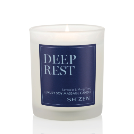 Deep Rest Luxury Soy Massage Candle - NEW