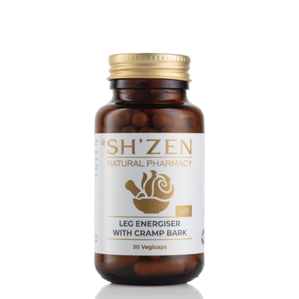 Leg Energiser with Cramp Bark Vegicaps 30