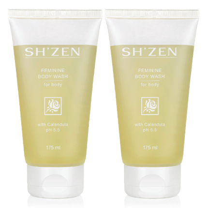 2 x Feminine Body Wash 175ml