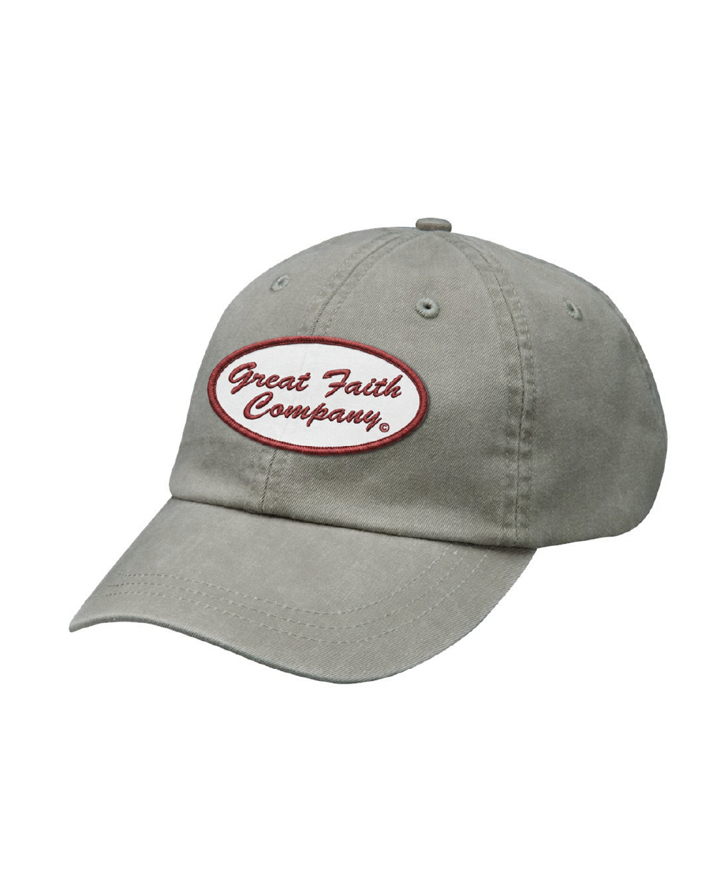 Stone GFC Patch Dad Hat.png