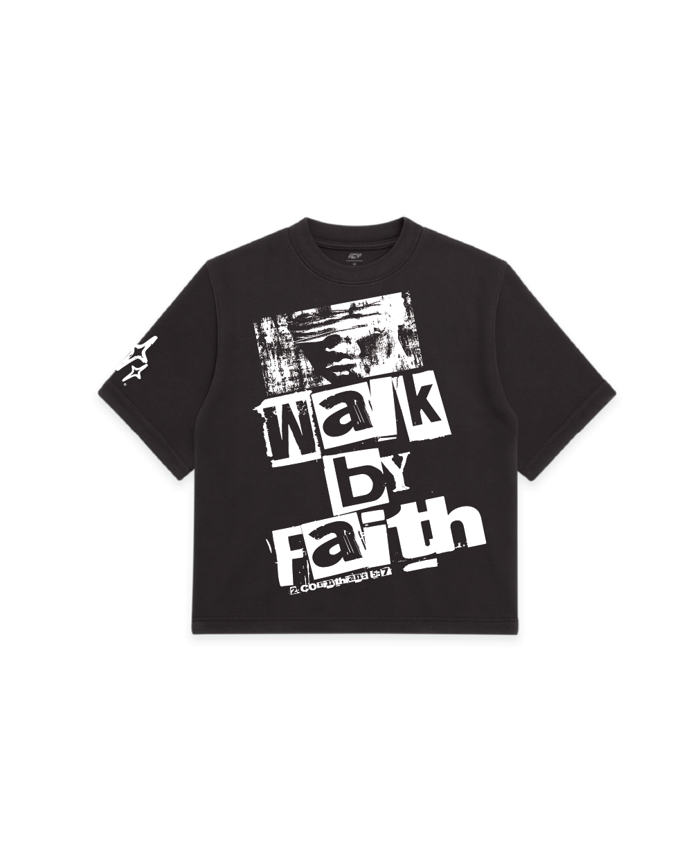 Walk by Faith Black Front.png