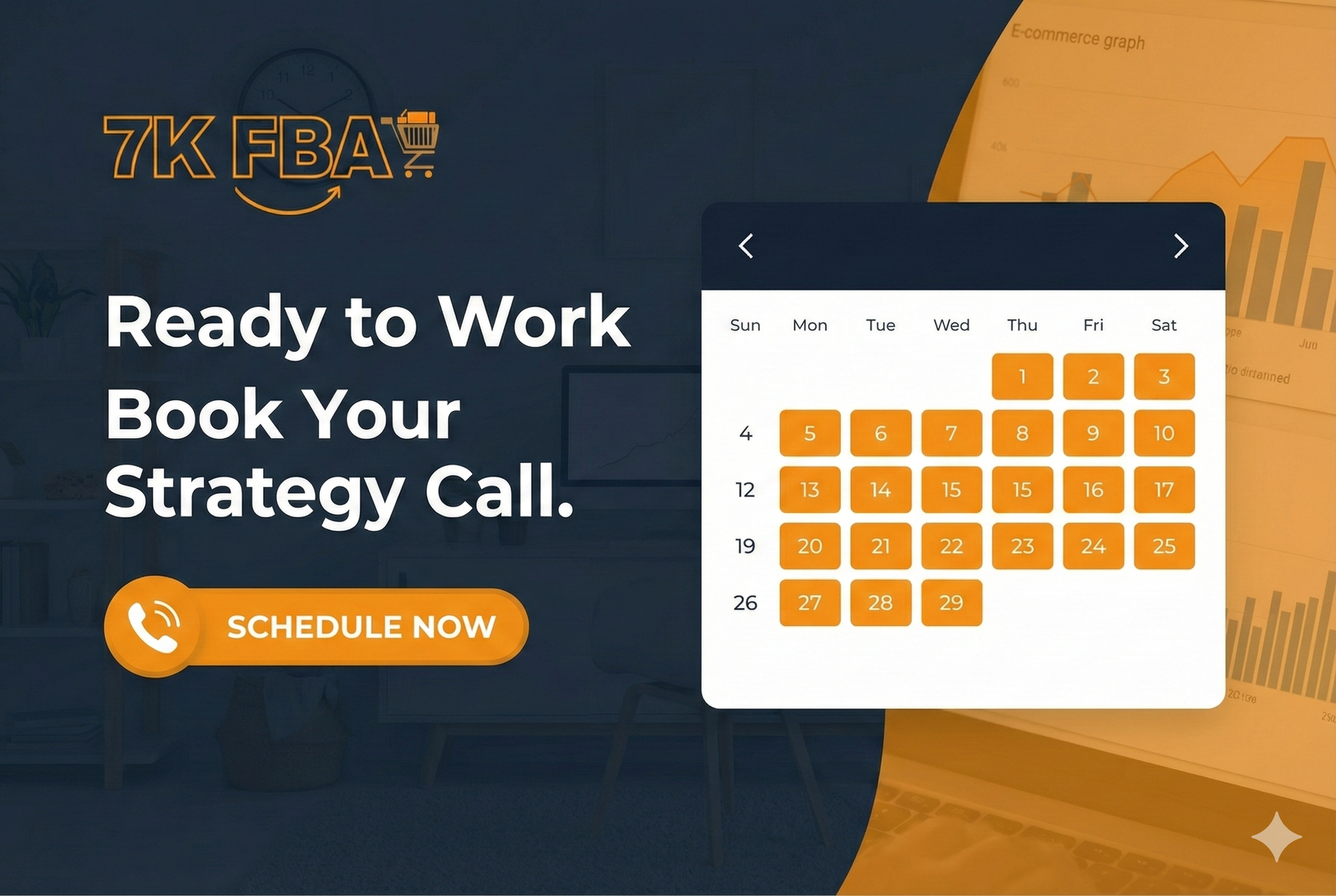 Book a call with 7k FBa UK based amazon fba mentors