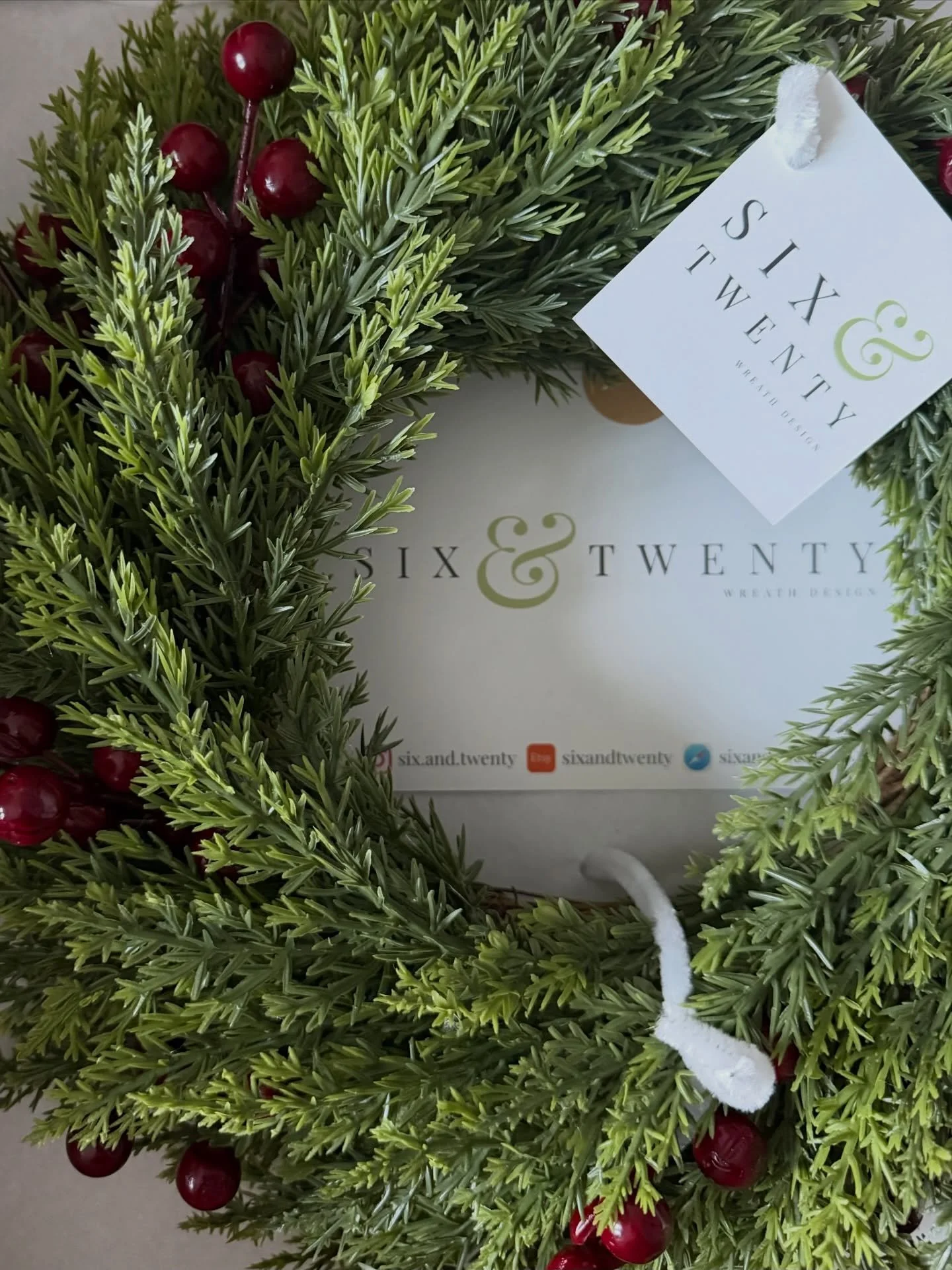 One of the wreaths that went out today - Last day to place orders is Wednesday 17th December