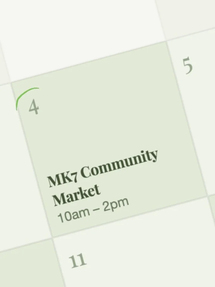 Join me next Saturday at mk7 community market 10-2