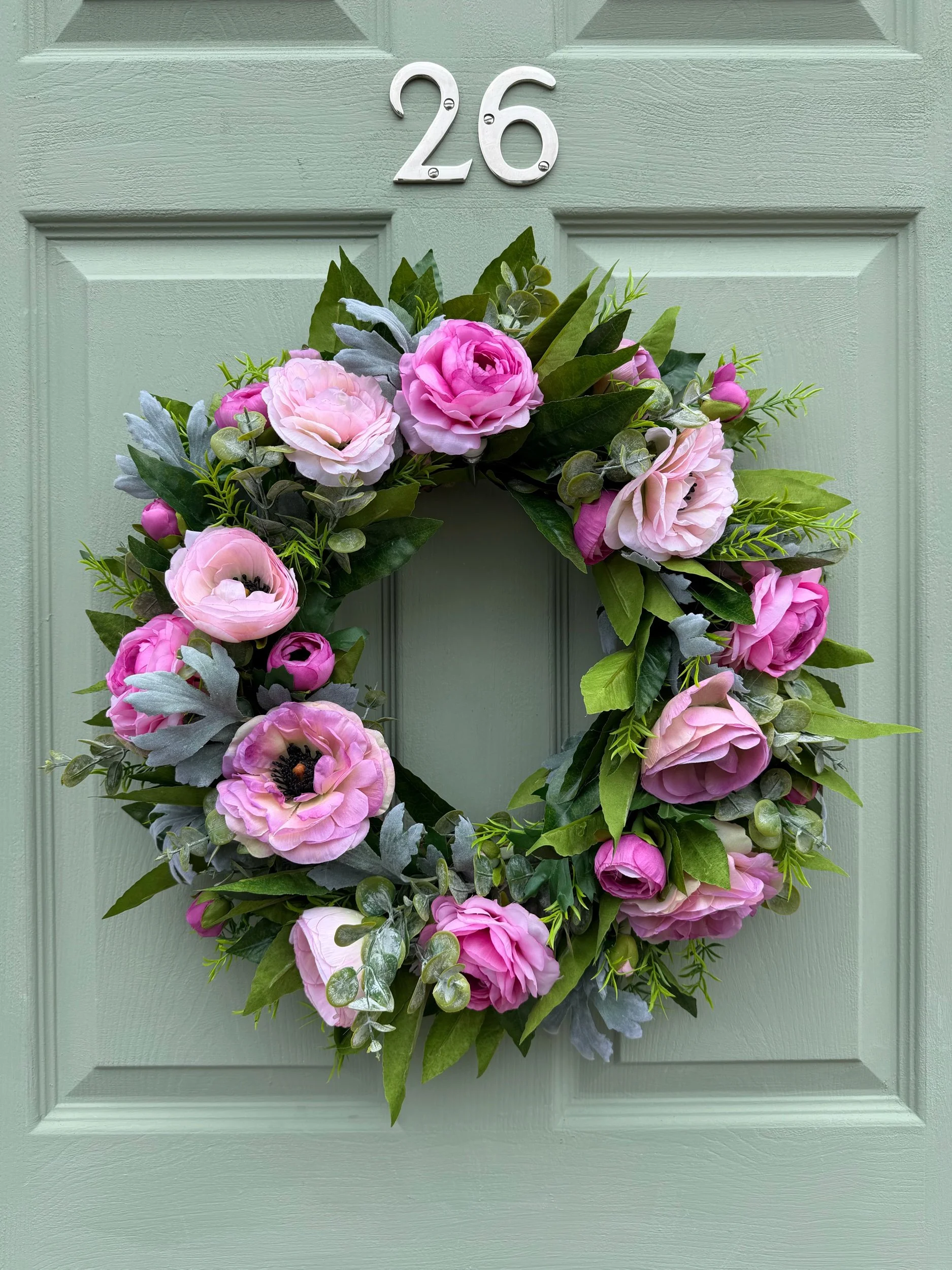 Spring Ranunculus Wreath (50cm)