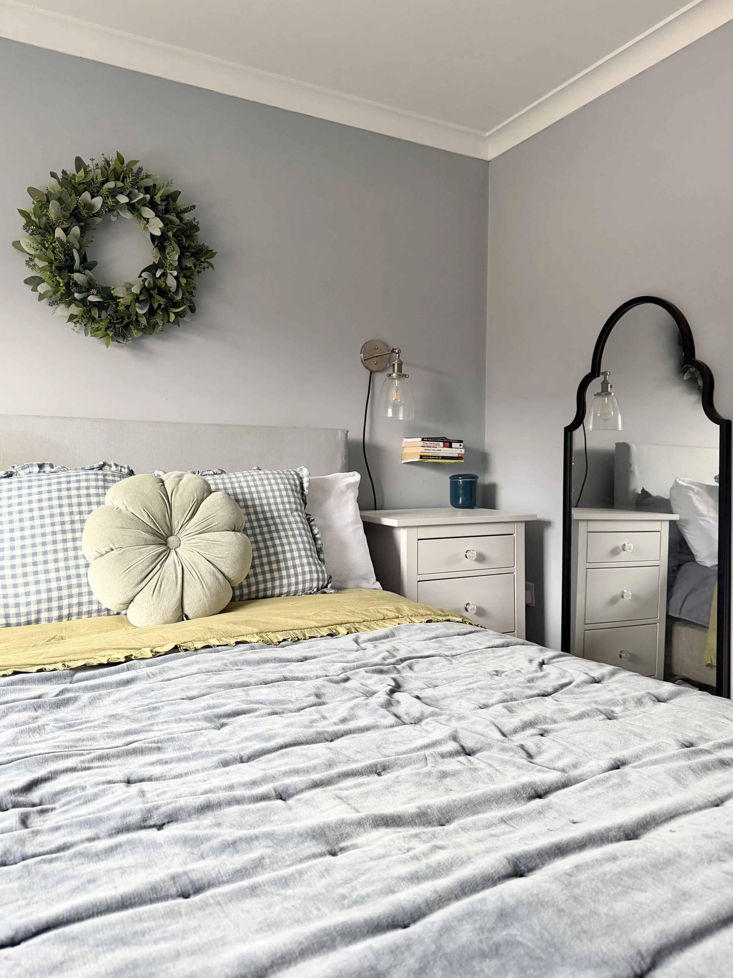 Styling Faux Wreaths Inside Your Home