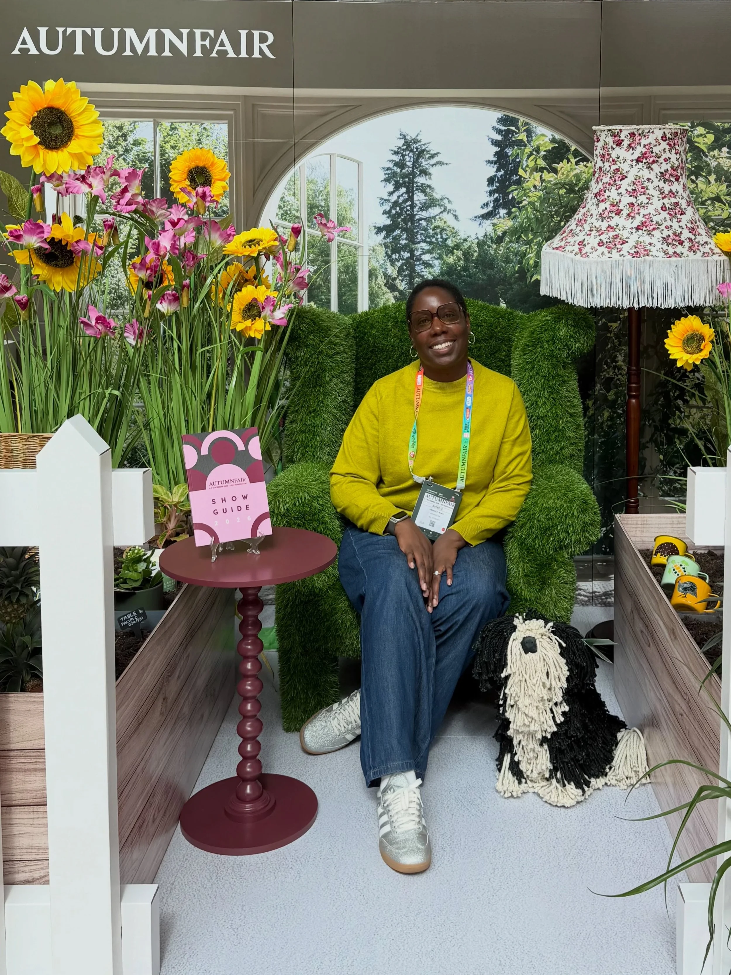 Had a great time at the autumn fair - it was our first time - I did managed to order some new materials so looking forward to some new wreath designs soon - I also forgot to take more photos 🤣