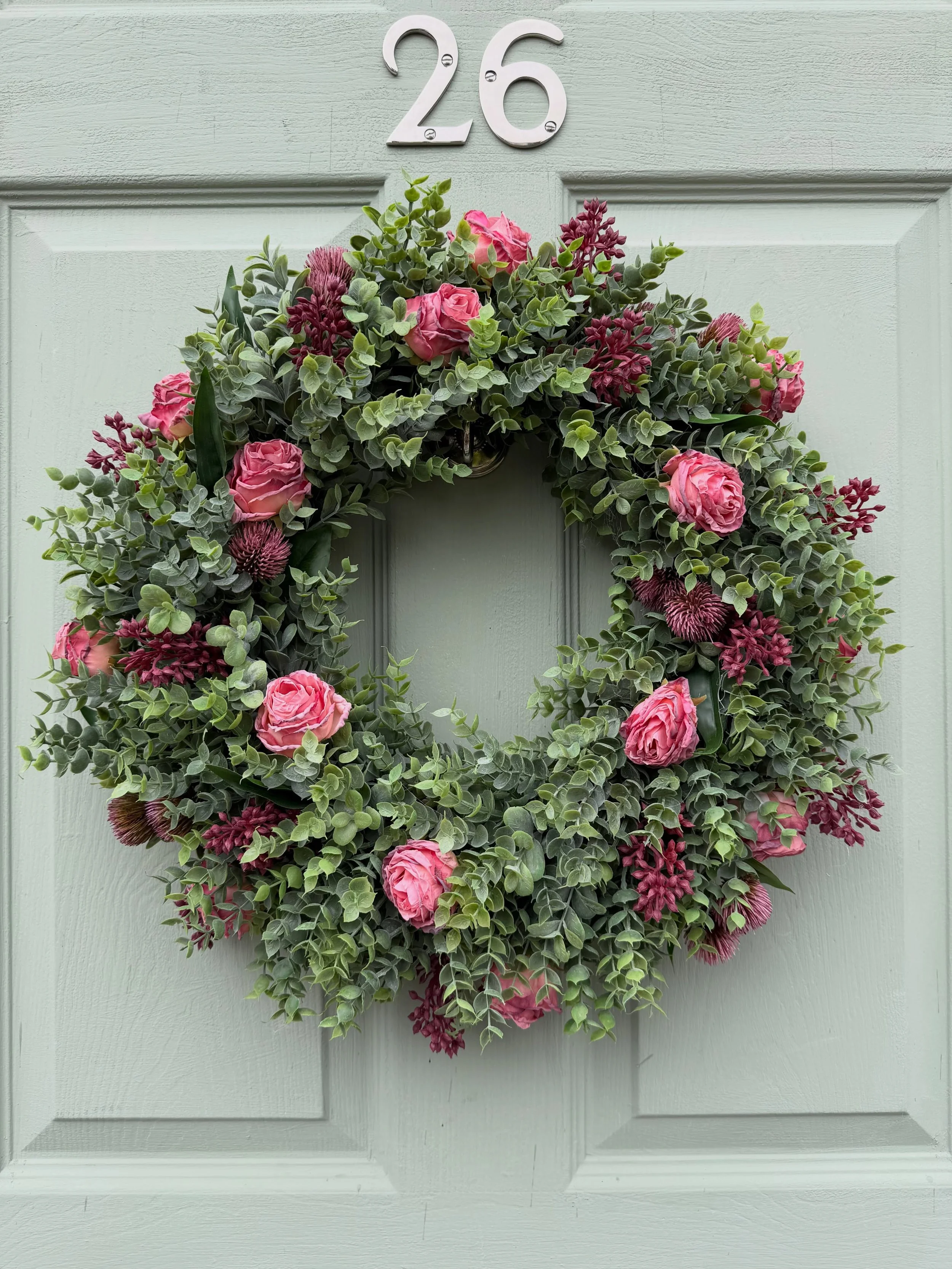 It&rsquo;s not all about Christmas wreaths I have great collection of wreaths that are great for gifting - link in bio to my website and grab a gift for a loved one
