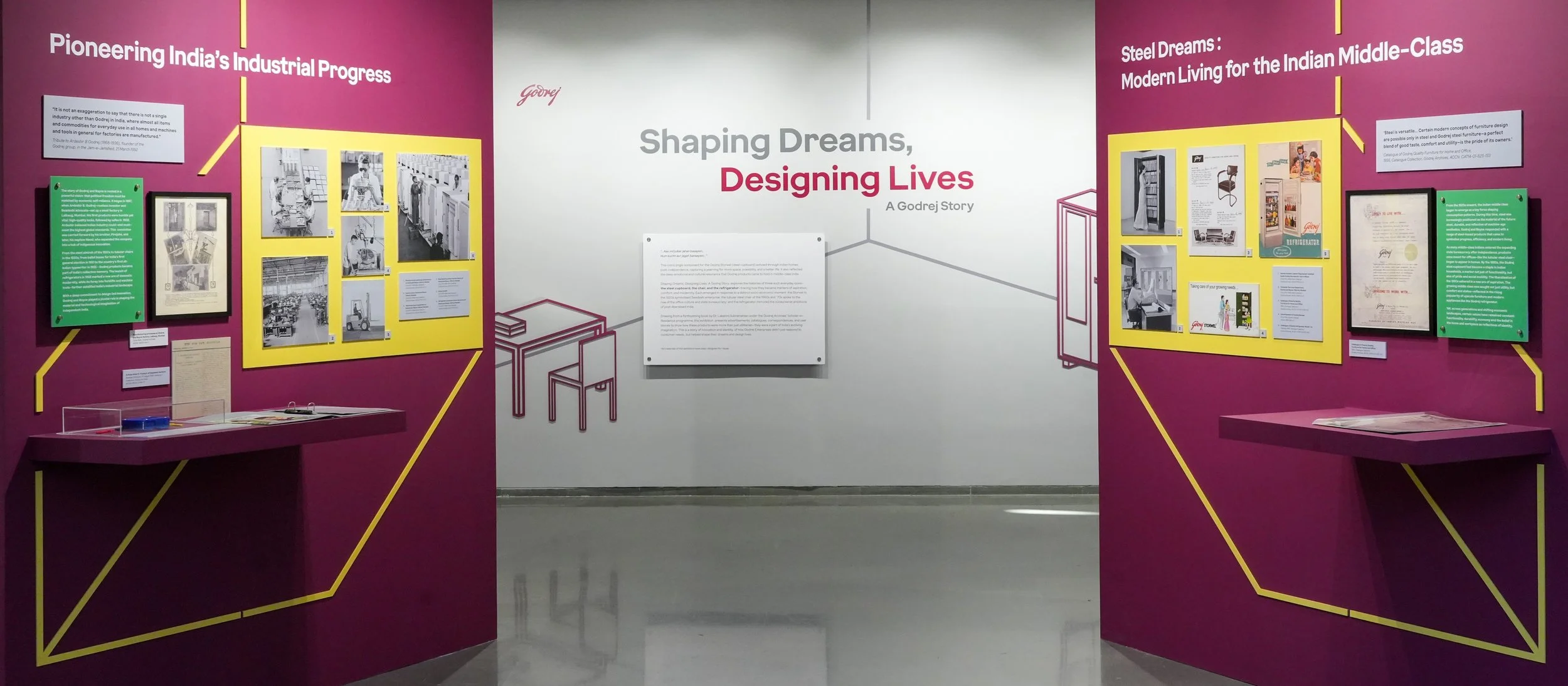 Shaping Dreams, Designing Lives: A Godrej story exhibition