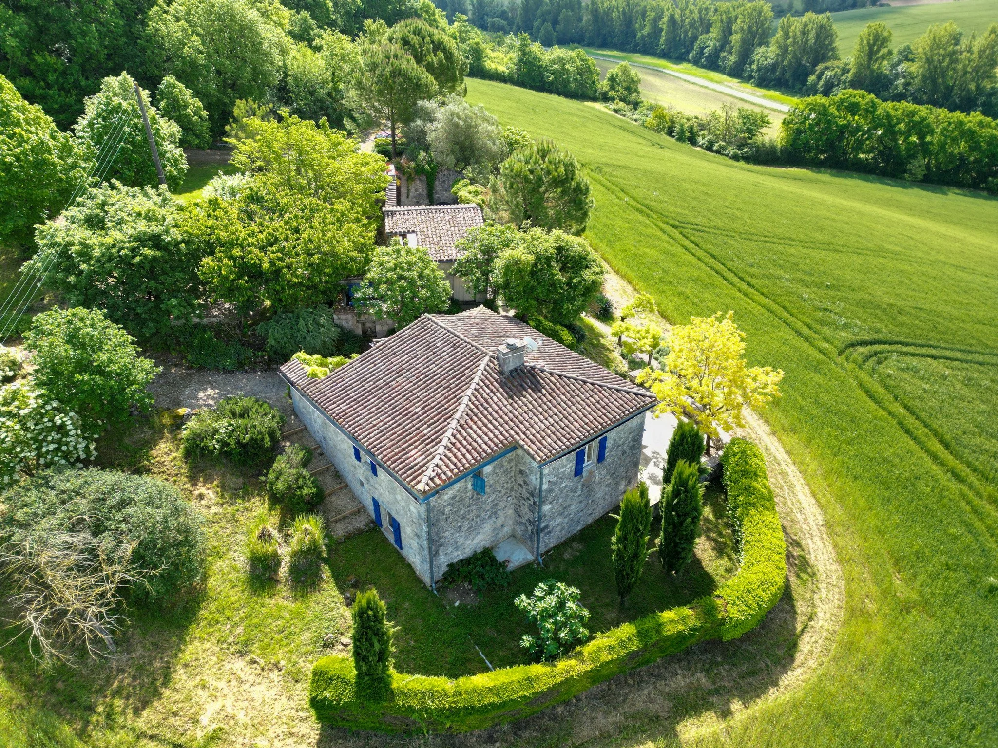 Stone Cottage with Land &amp; Views