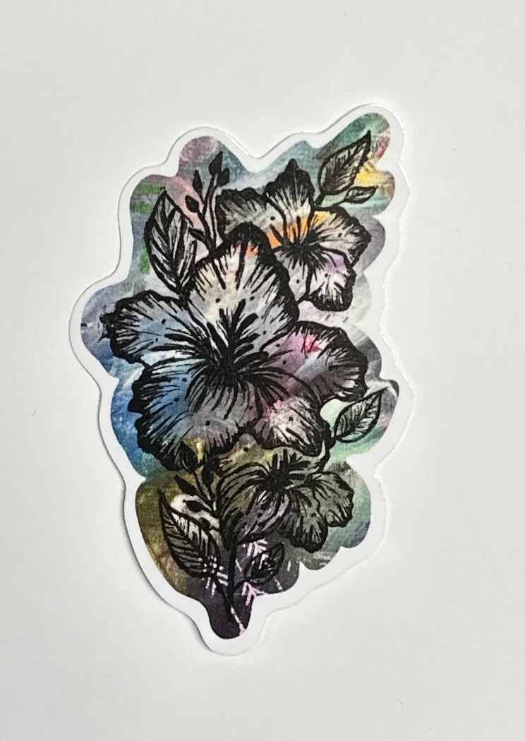 Flower to Wonderland Vinyl STICKER