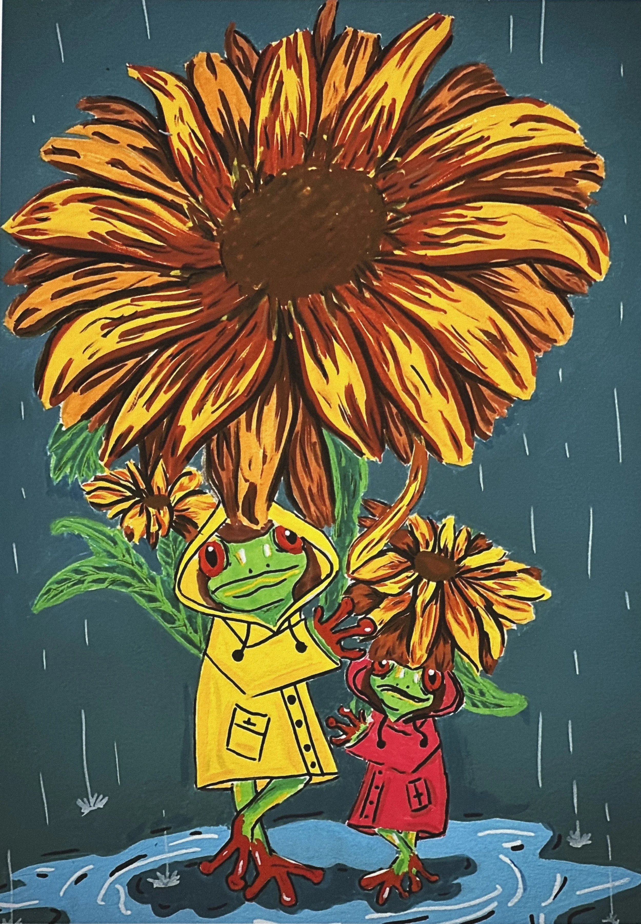 Daisy Rain Hideaway PRINT