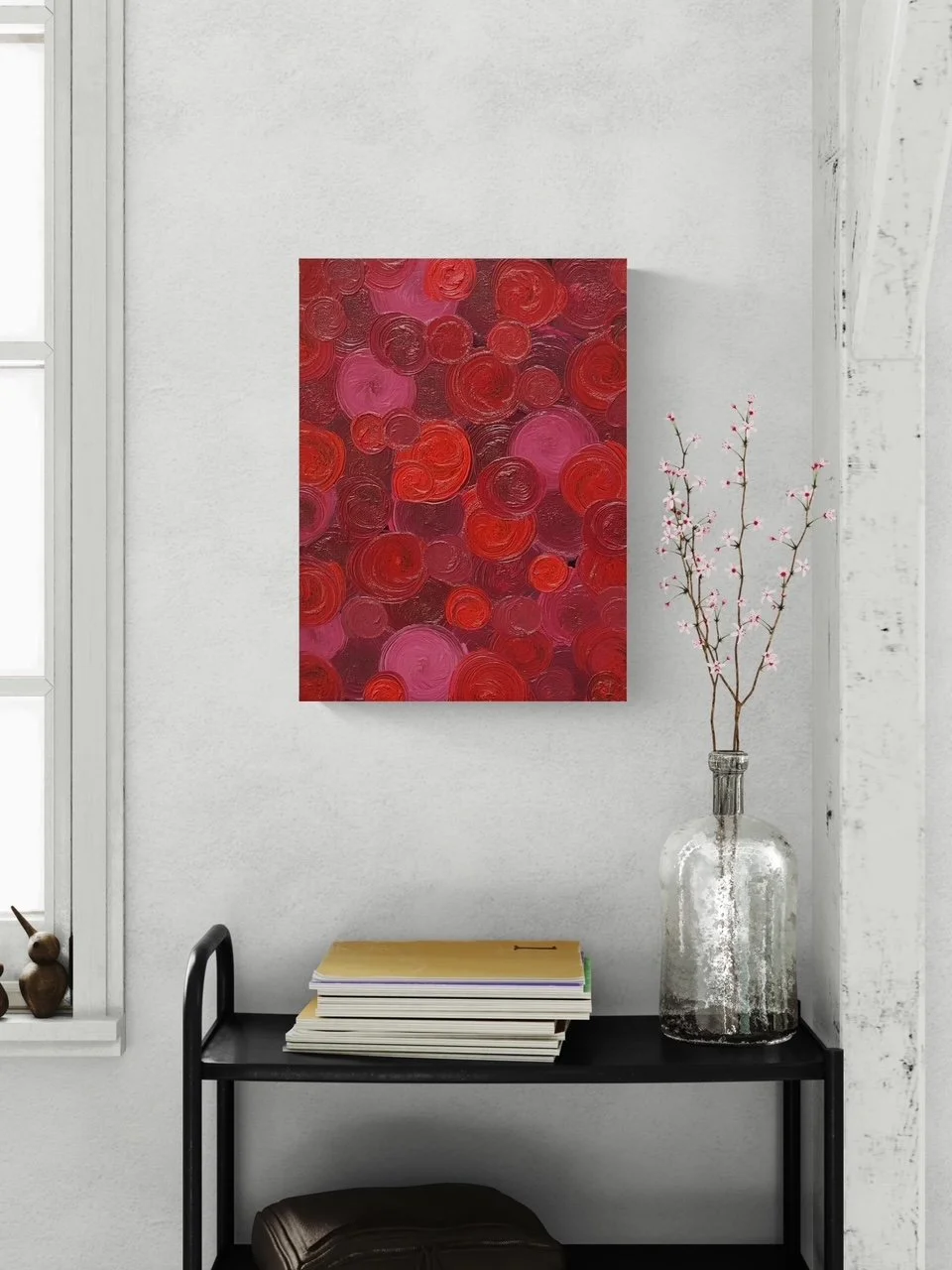 Echos of Red 11x14 Oil Painting