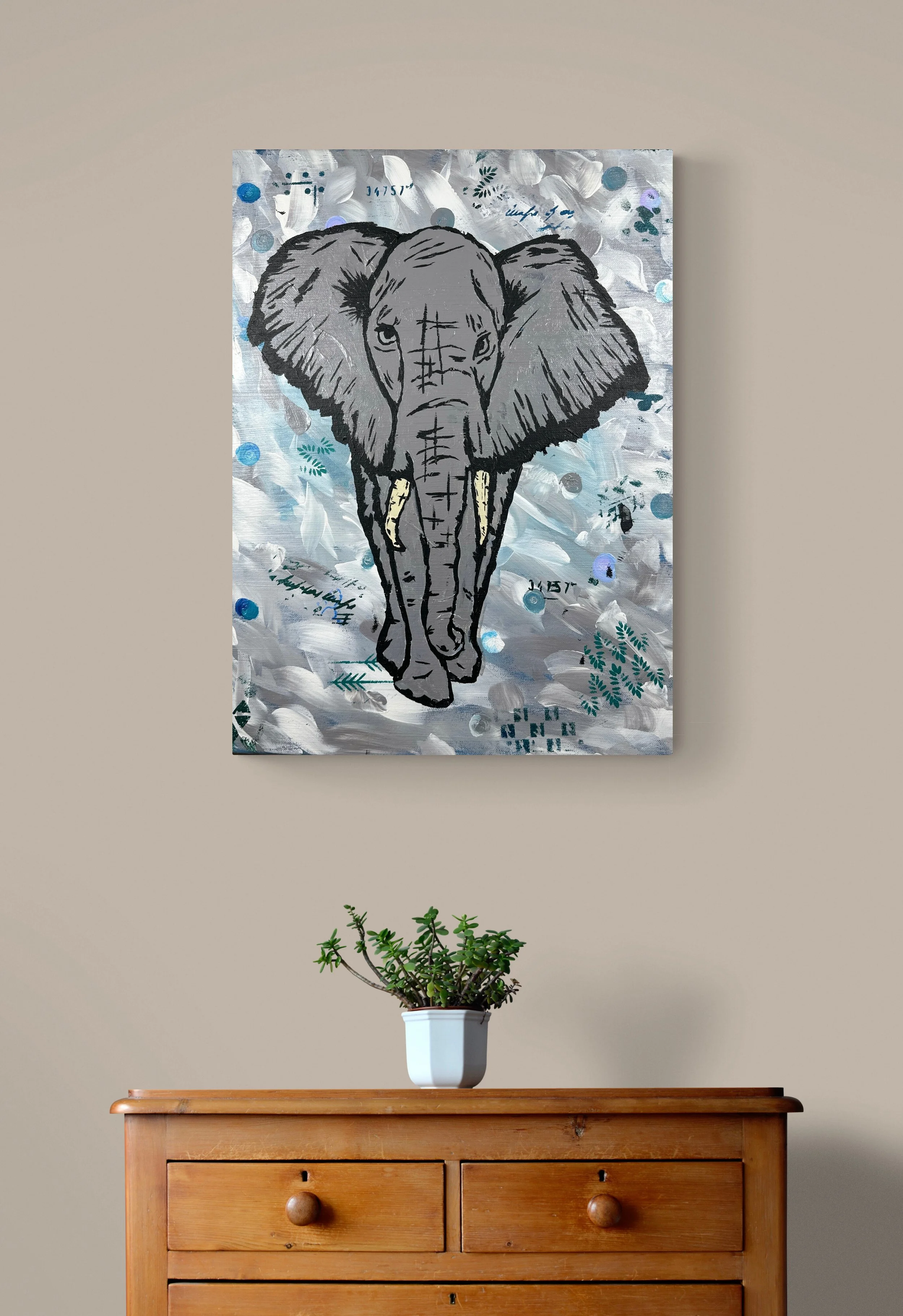 The Elephant 16x20