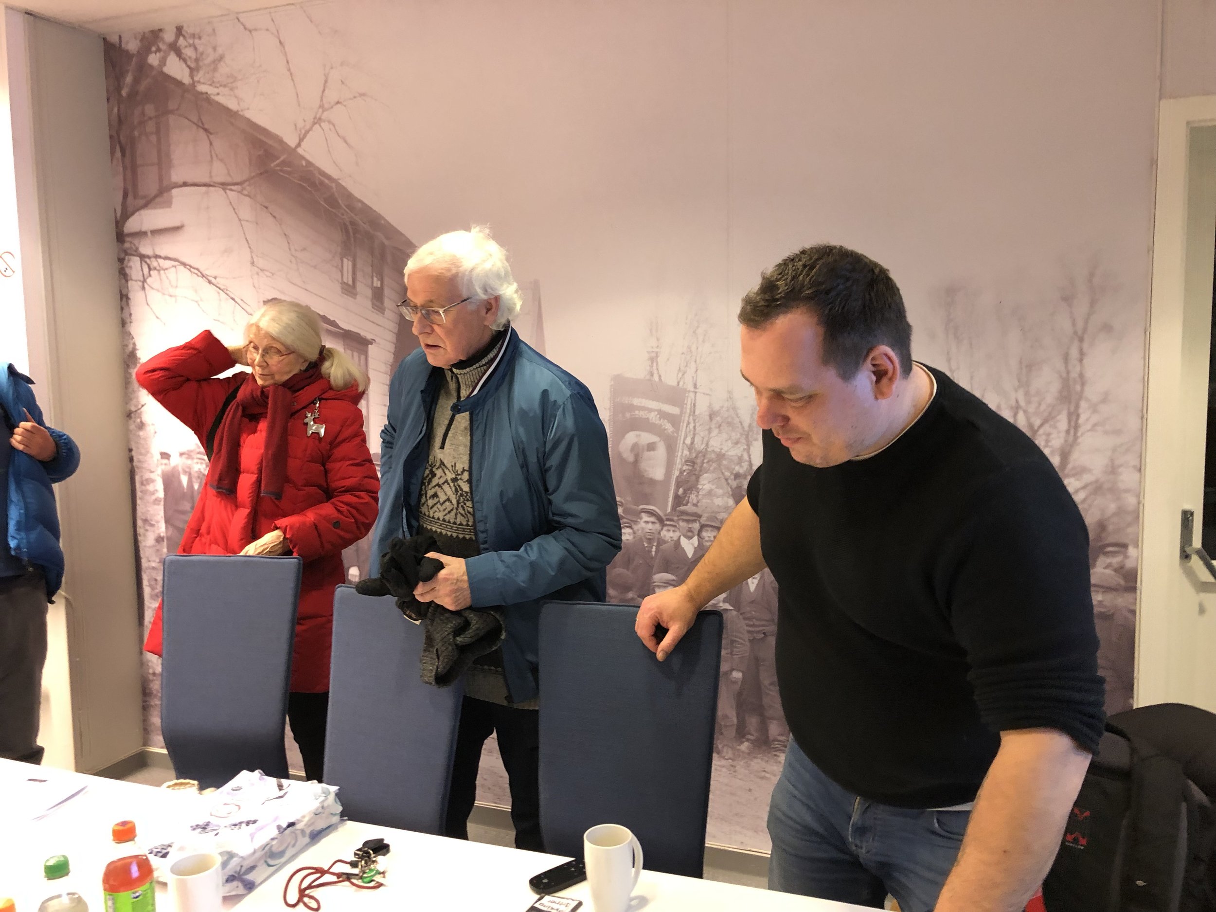 Gita D. Skau, Steinar Wikan og Henning Bråten 