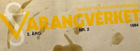 Artikkel i ​Nye Varangverket nr. 3 1983 og nr. 2 1984