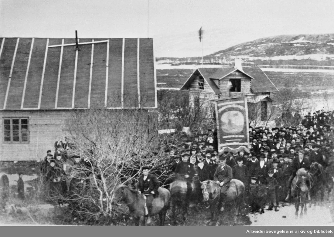 1. mai i Kirkenes 1908
