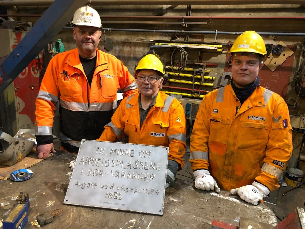 Sveisejobben er ferdig!