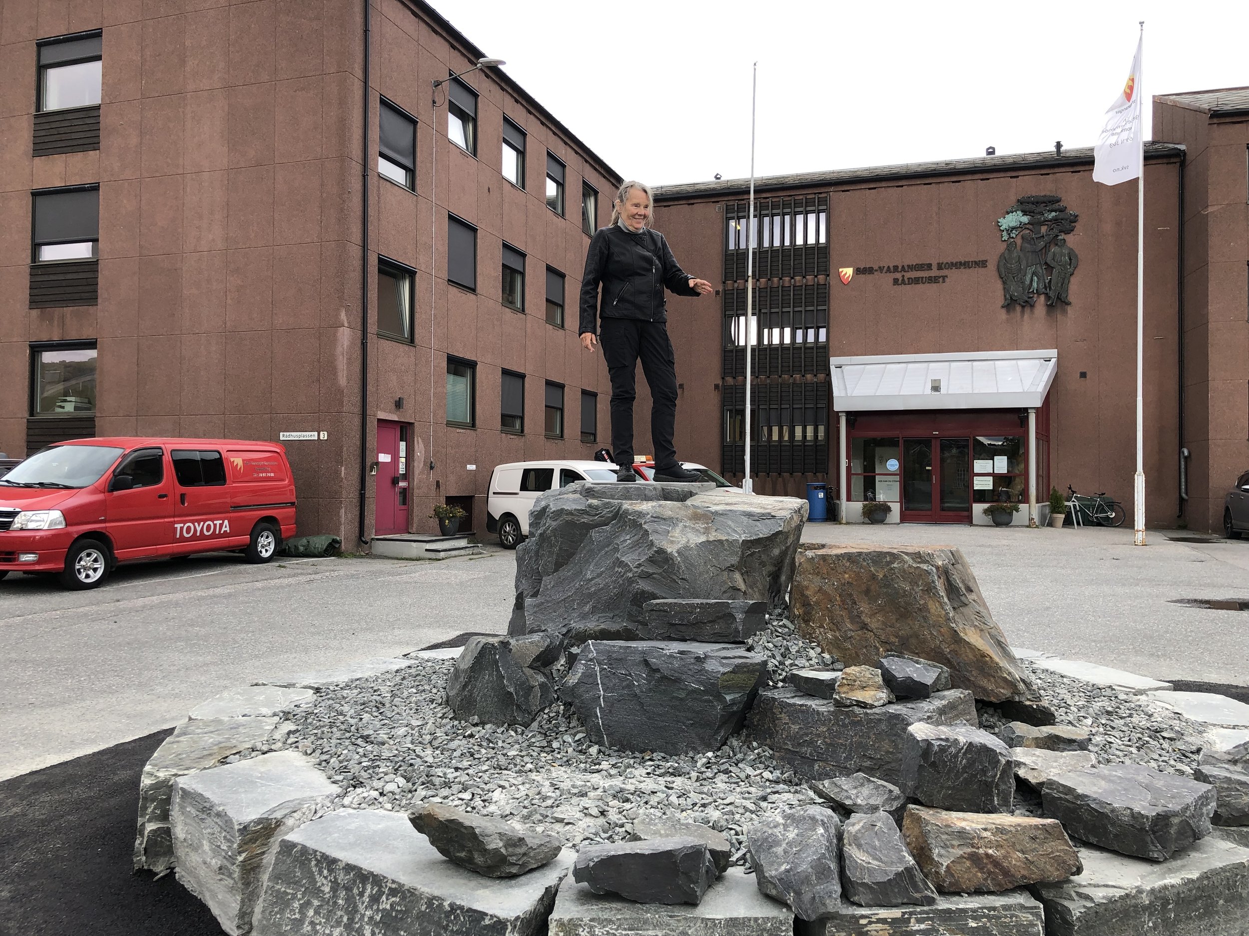Birthe Marie Løveid er fornøyd med resultatet så langt.
