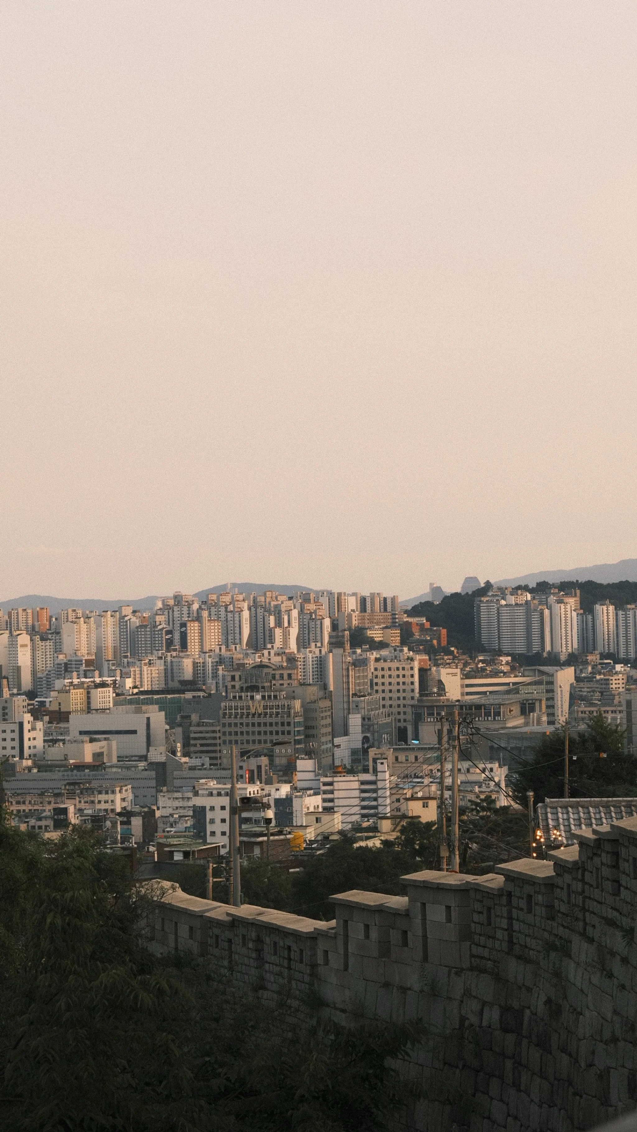 Seoul city wall hike, South Korea