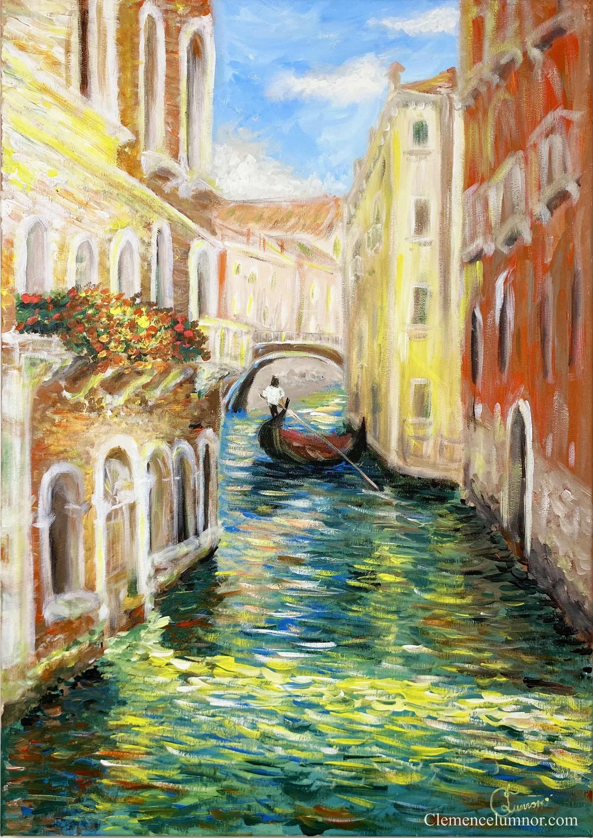 Venice, acrylic on canvas (50x70cm)