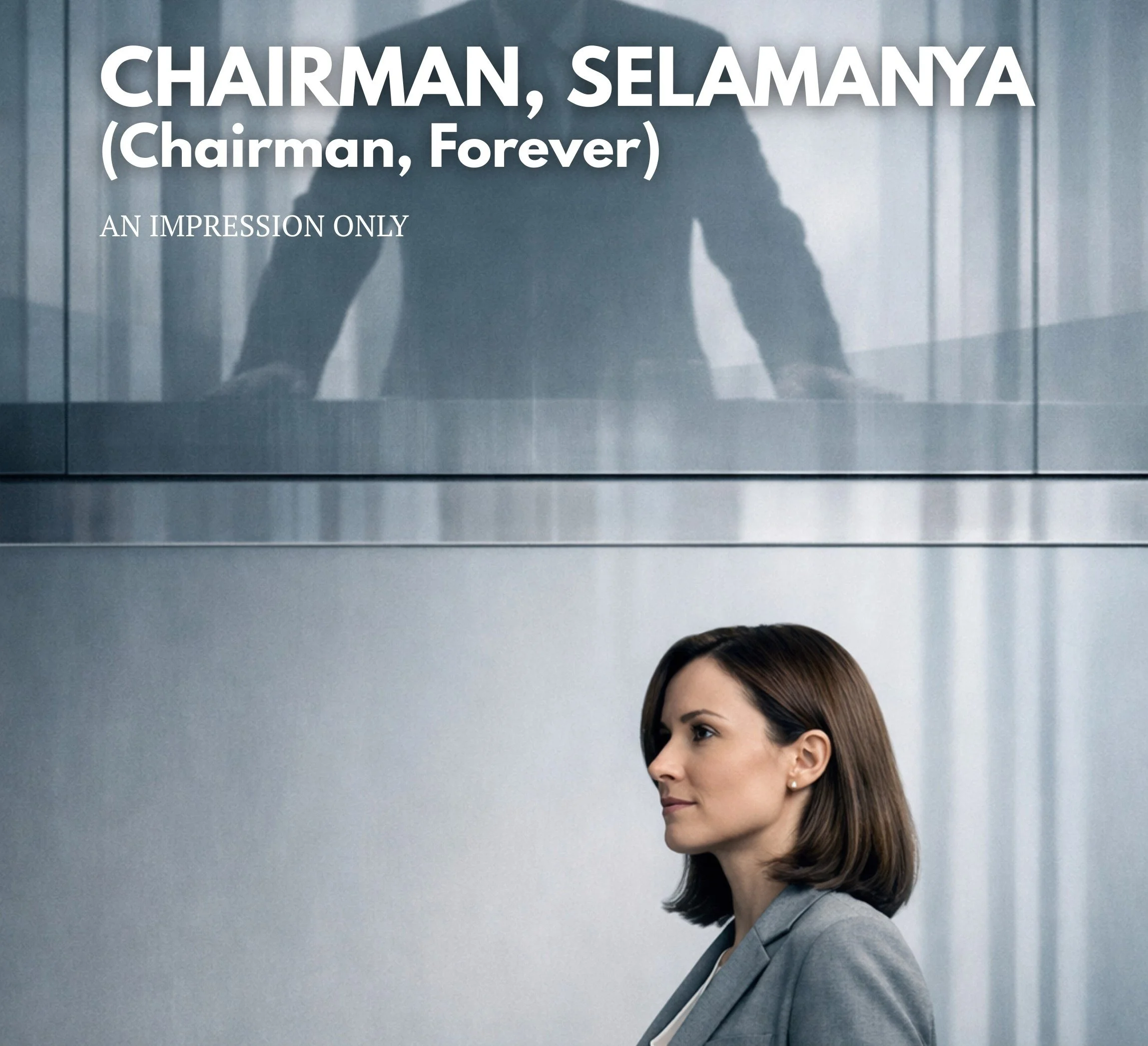 CHAIRMAN, FOREVER  - When the death of a Chairman ignites a ruthless power struggle within a corporate empire, a female Personal Assistant is caught between professional loyalty, boardroom politics, and forbidden feelings for the new Chairman; cold, 
