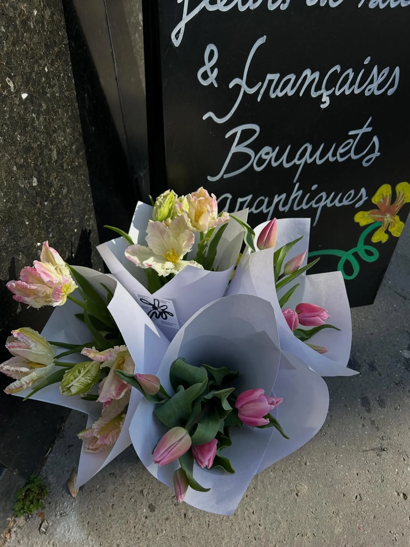 Le printemps 🥦
Et la saison des fleurs franciliennes ouverte 🩷
Tulipes de @saisonsfleurs