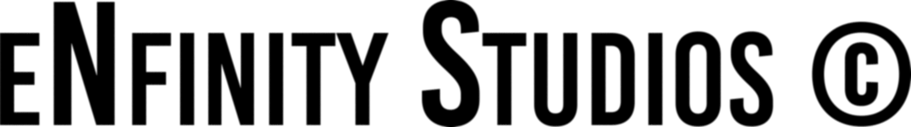 Black logo with text that says, 'Ennity Studios'