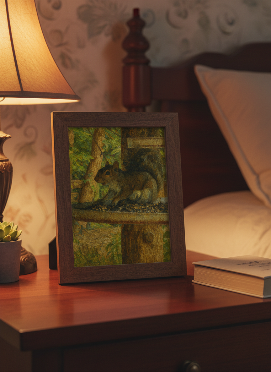 squirrel_at_feeder_5x7 mockup.png