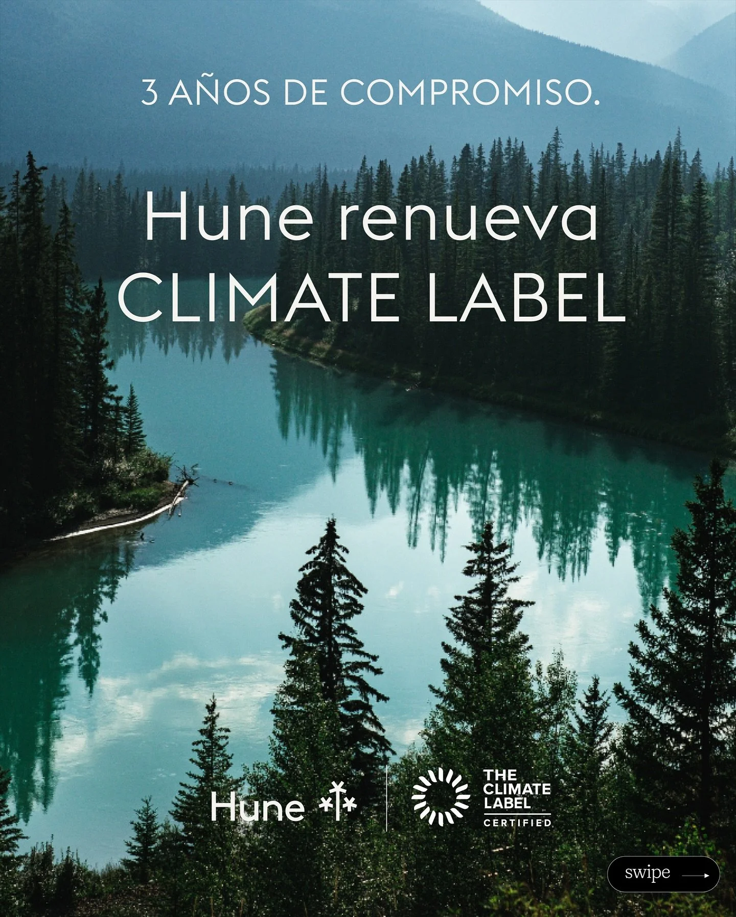 &iexcl;Hemos obtenido oficialmente The Climate Label por 3ra vez consecutiva! 

The Climate Label es la prueba de que en Hune estamos tomando acciones reales y significativas contra el cambio clim&aacute;tico. 

Estamos muy orgullosos de ser parte de
