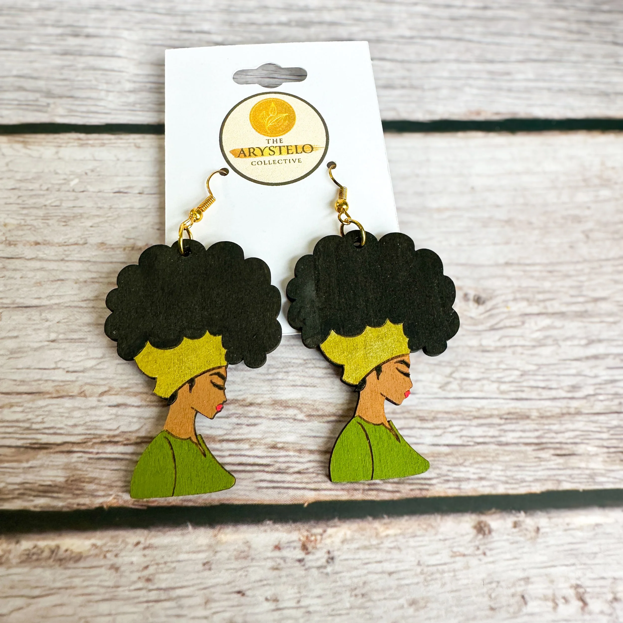 Afro Earrings