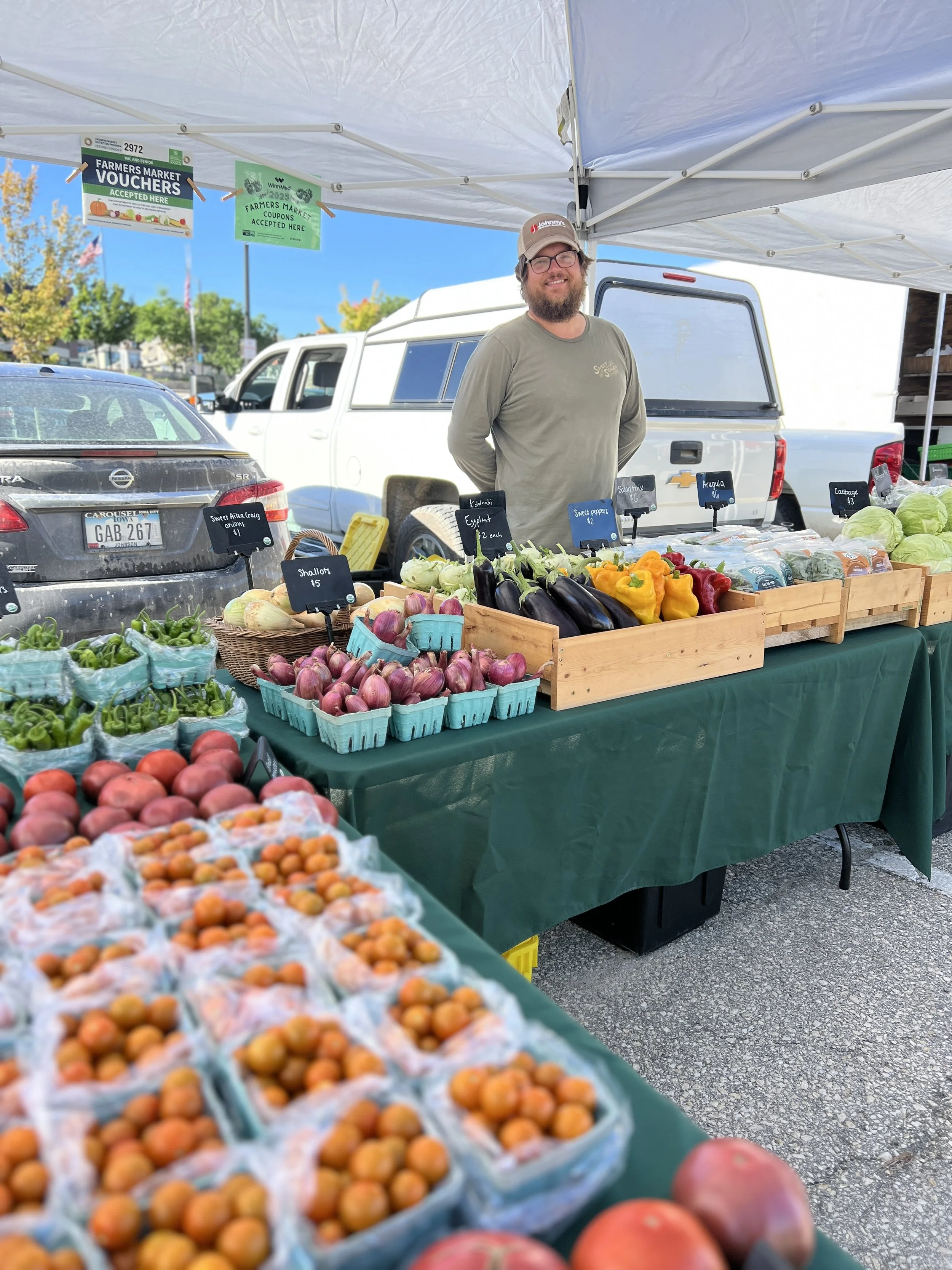 Here’s how I’d fill my basket if I showed up at the farmers market without a meal plan