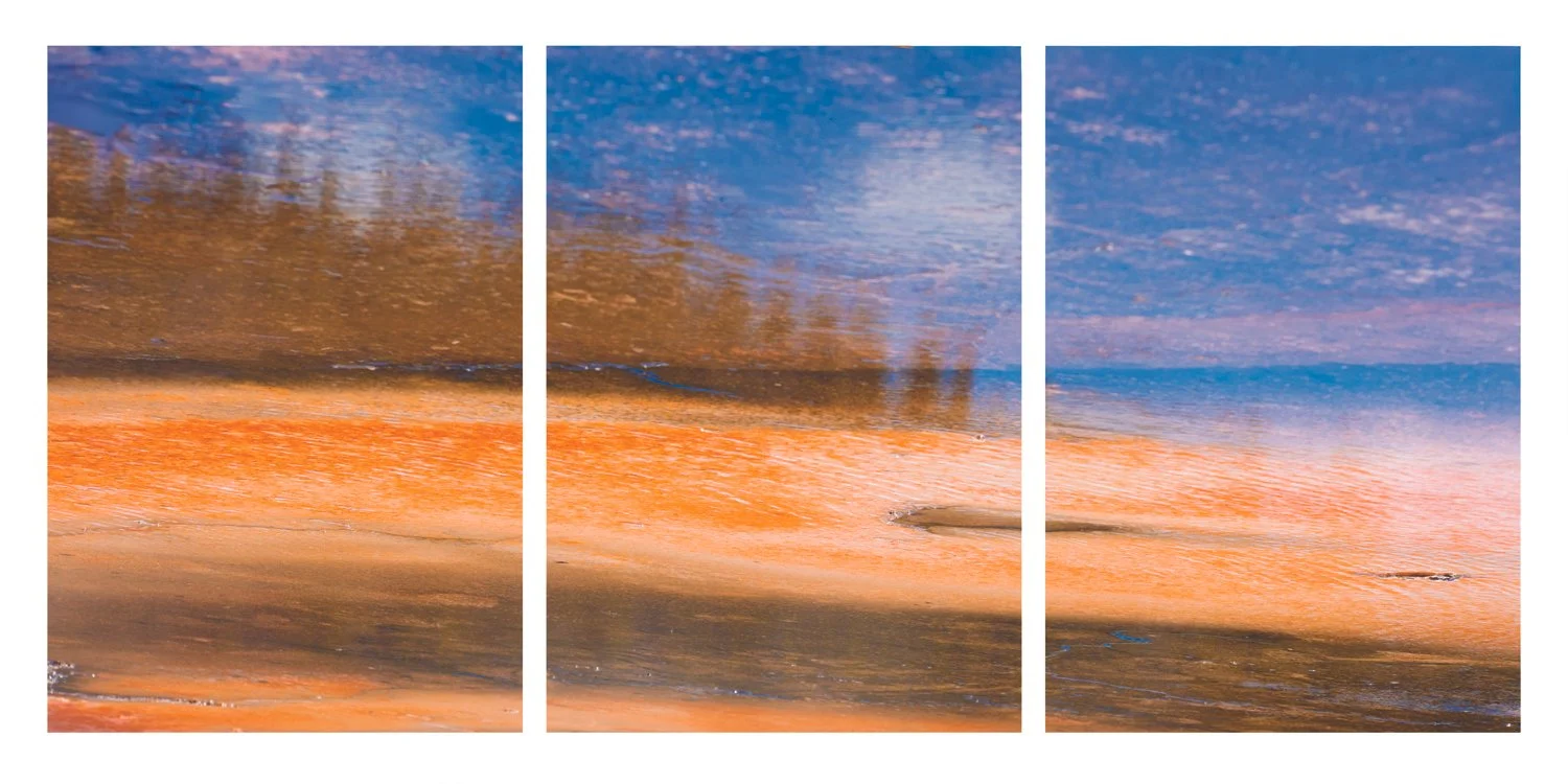 Prismatic Landscape Reflections I• II• III • 48x20