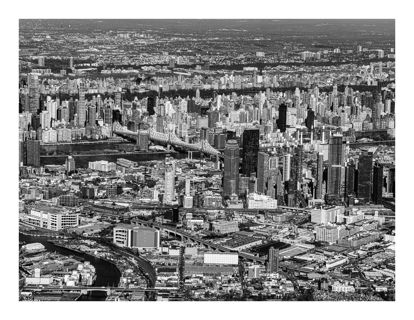 Queensboro Crossing East River   • 14x11