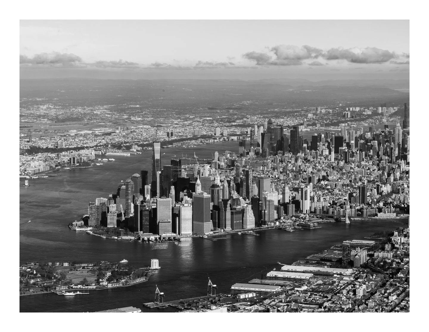 NYC Between  Water and  Sky  • 14x11