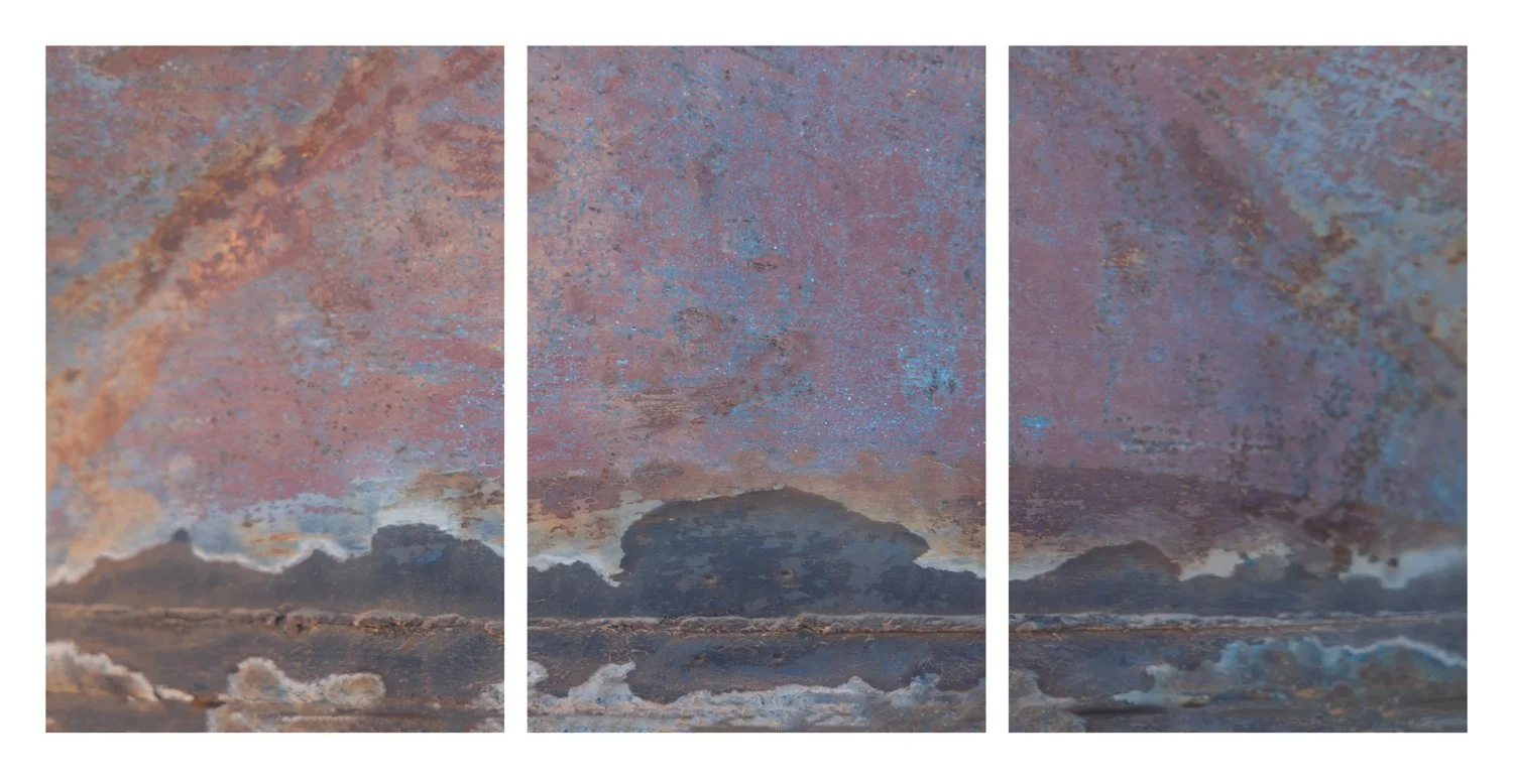 Oxodized-Mountains I• II• III • 60x30