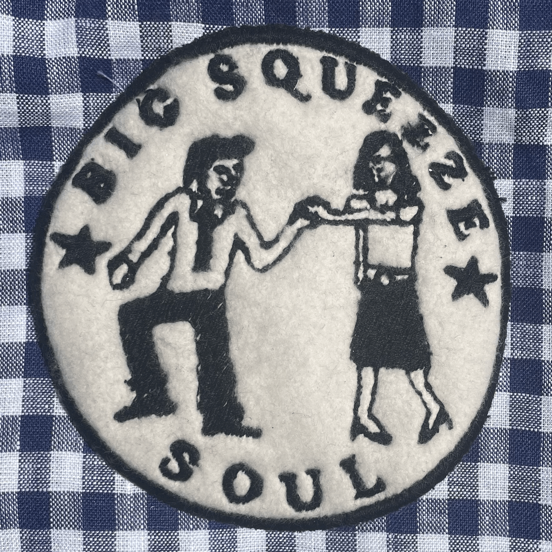 WHITE BIG SQUEEZE PATCH