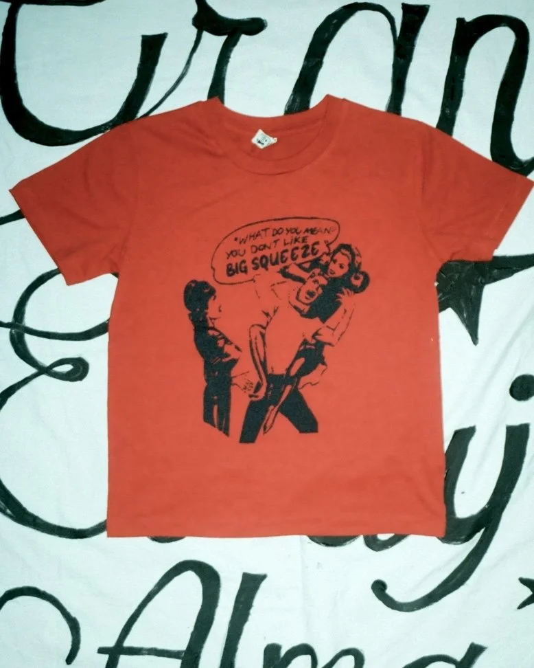 RED BIG SQUEEZE T-SHIRT