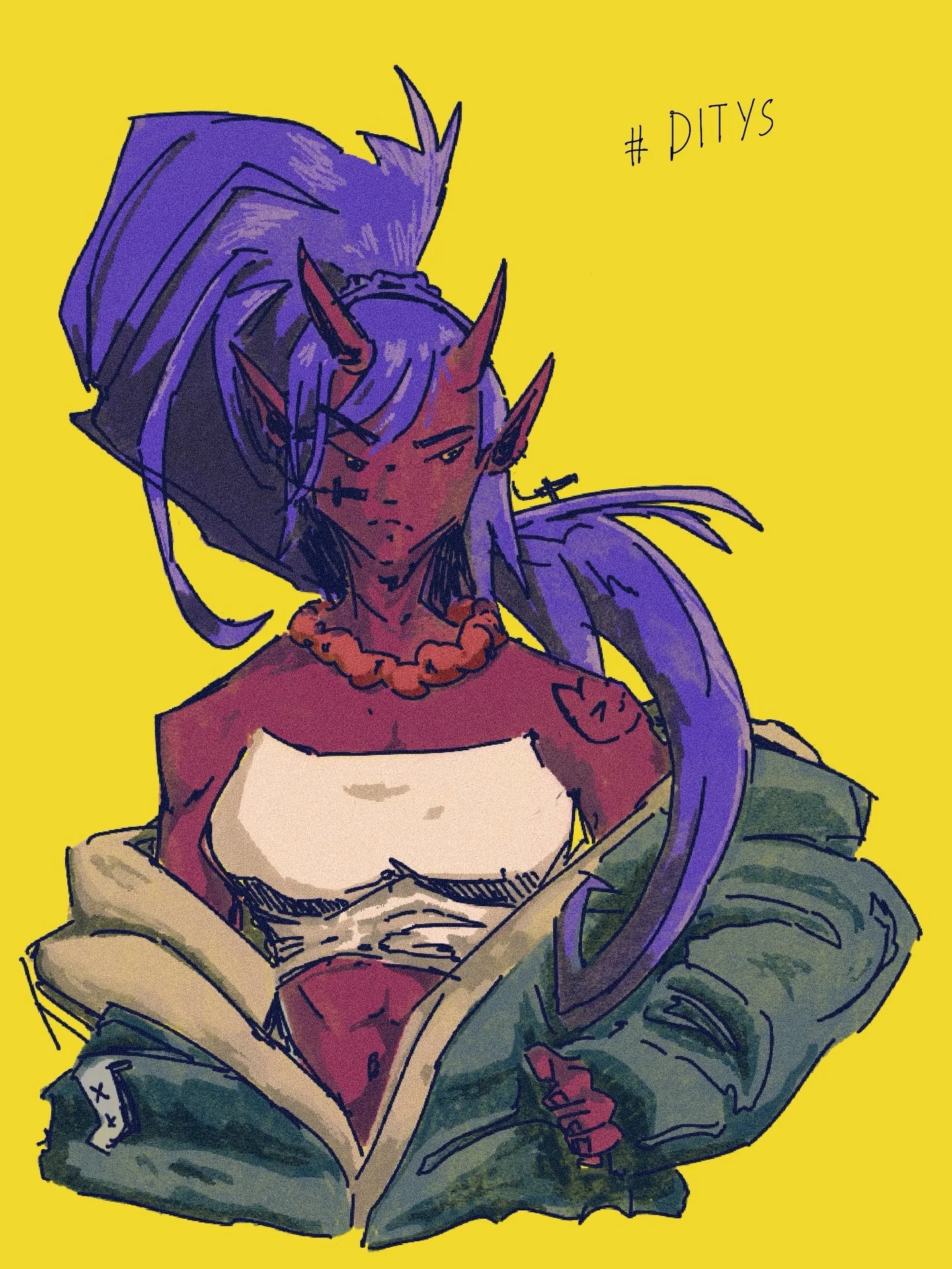 Did a #dtiys for @leandrocruzes 

Did I cook?

#cruzes30k #art #charcterdesign #procreate