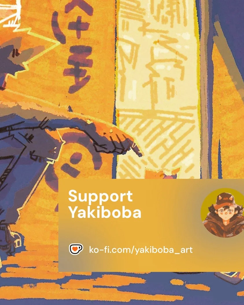 Support me on kofi!☕

I'm trying to make it easier for people to support me, look at my commisions and sell products in one place. I'll also me posting my work there to, seeing if this work better than having to pay for a web domain.

#commissionsope