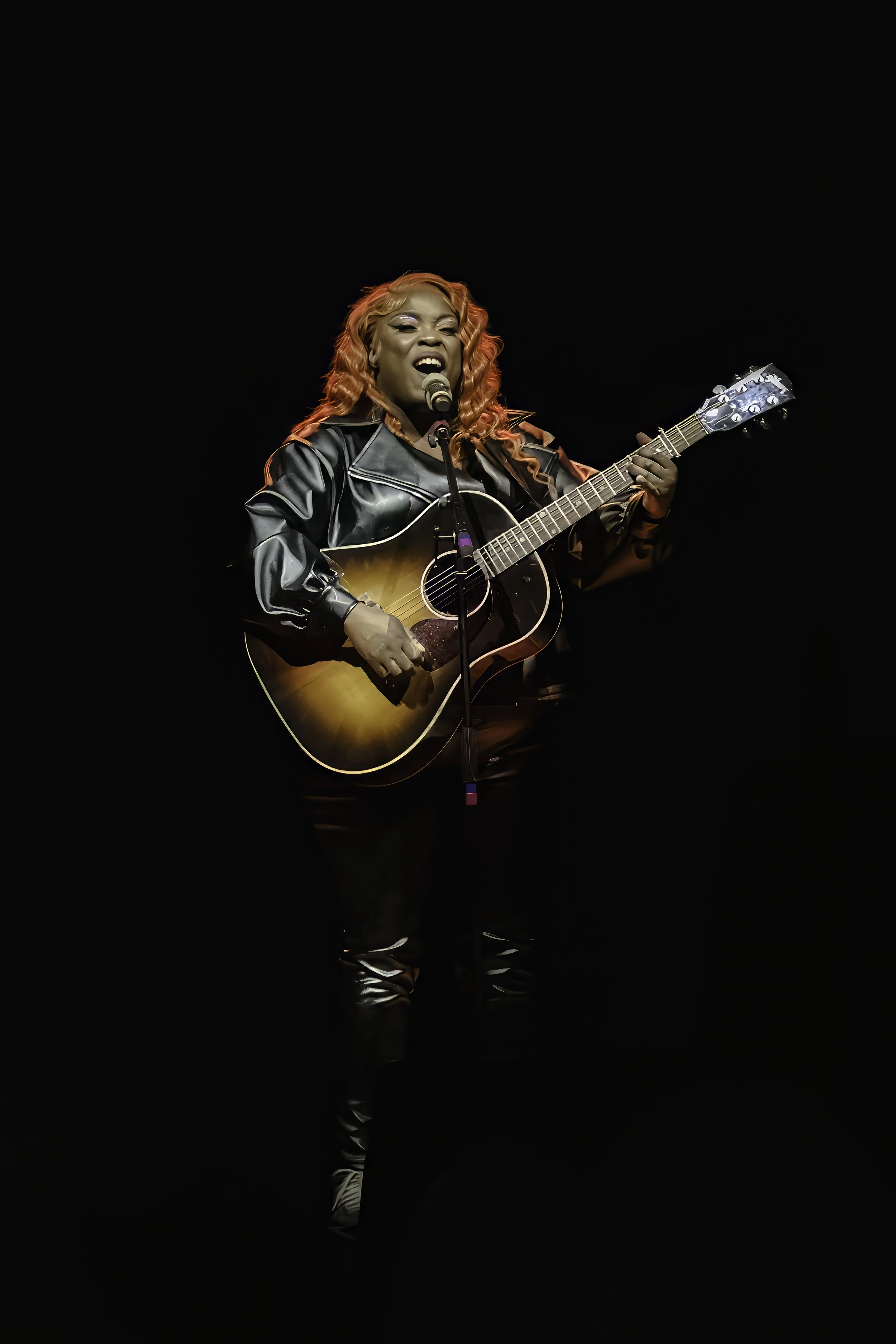 Grammy-nominated singer Yola performs at the Boulder Theater in Boulder, CO. 