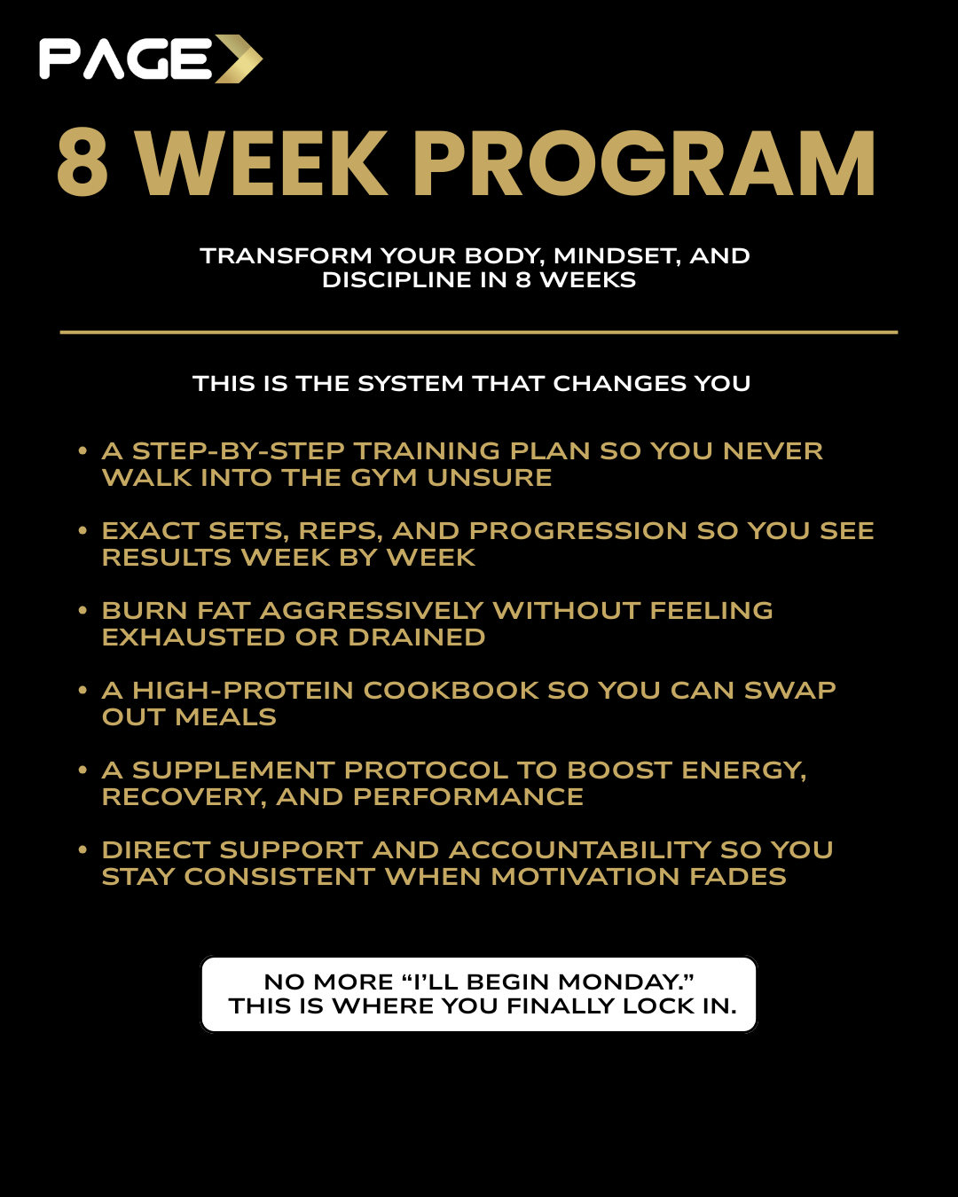 8 Week Program