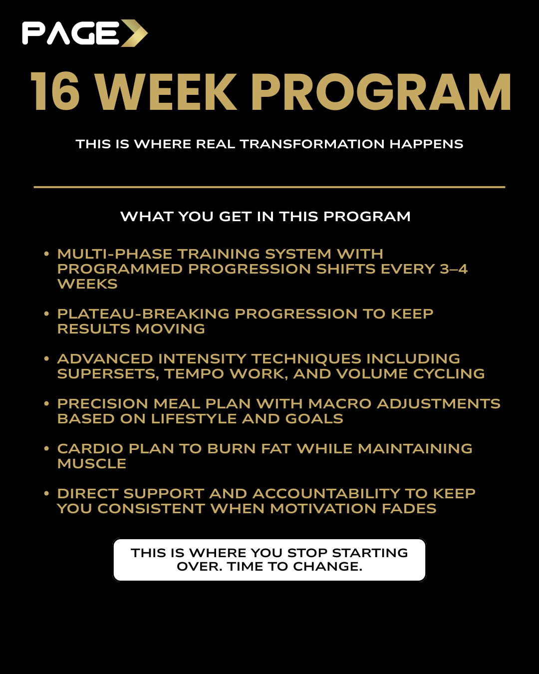 16 Week Program