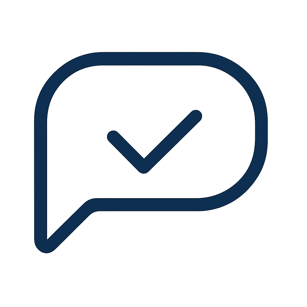 Text Bubble Icon - Guidance