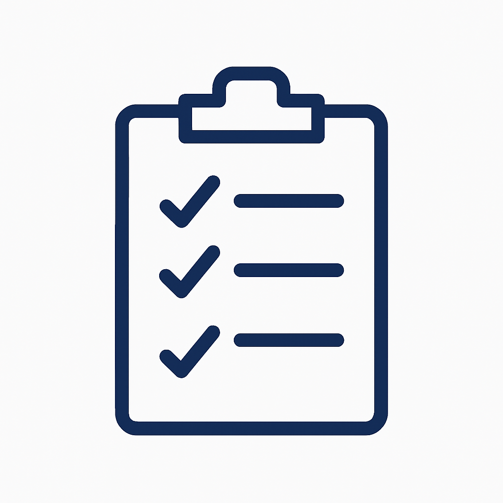 Clipboard Icon - Planning Process