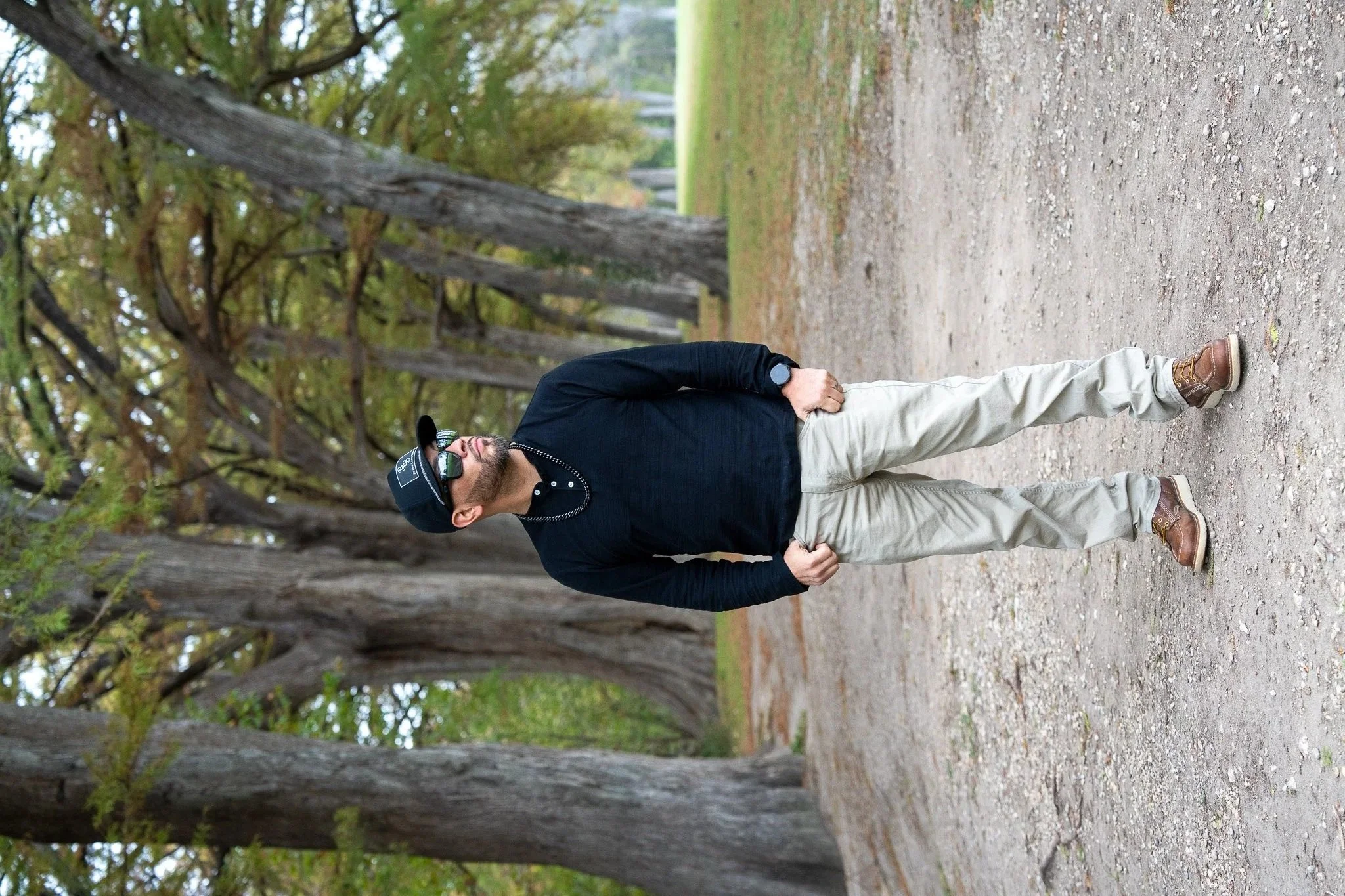 Luxury hat taken into the wilderness to show performance