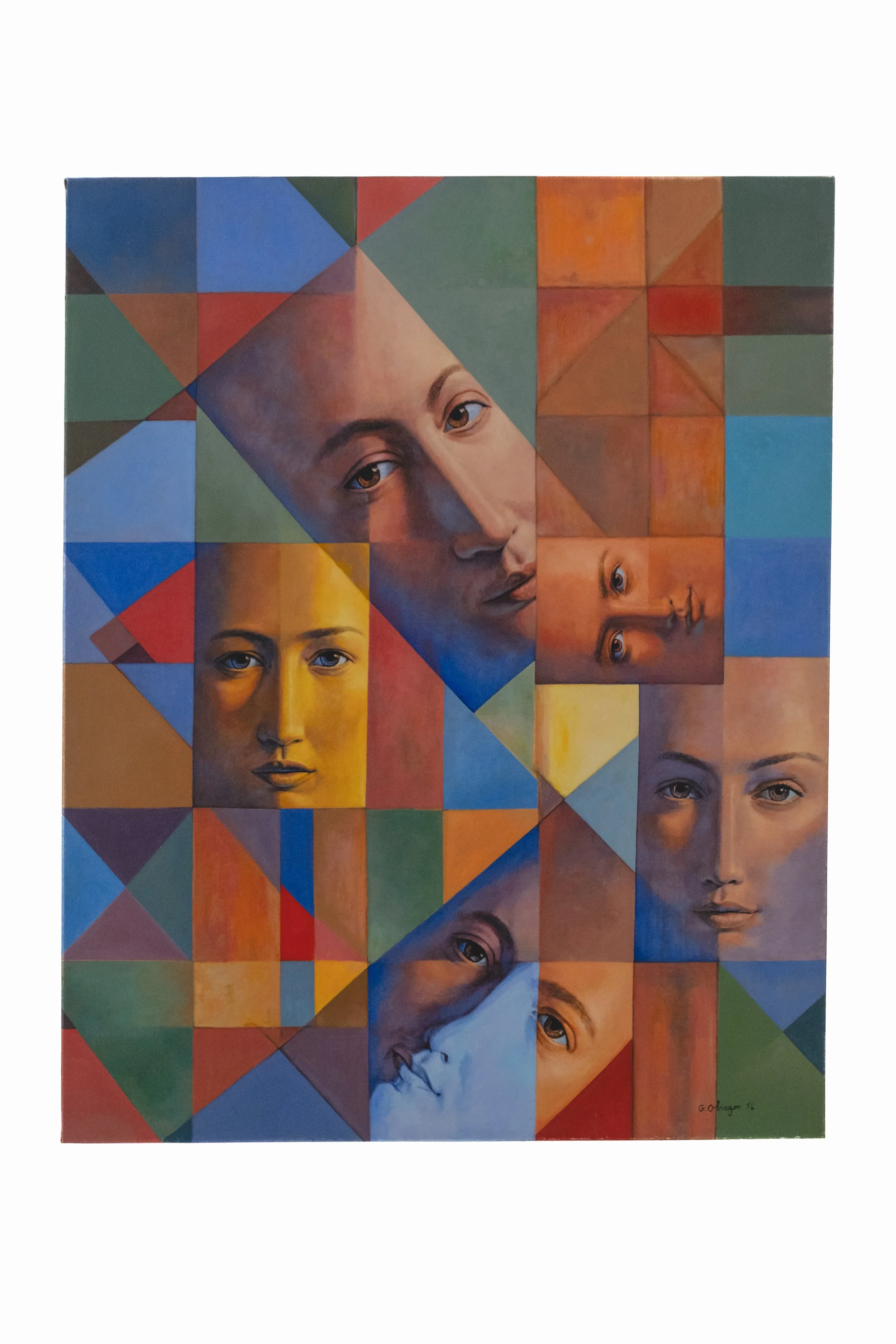 Vertigo, 2014 , Acrylic on canvas, 92 X 73 cm