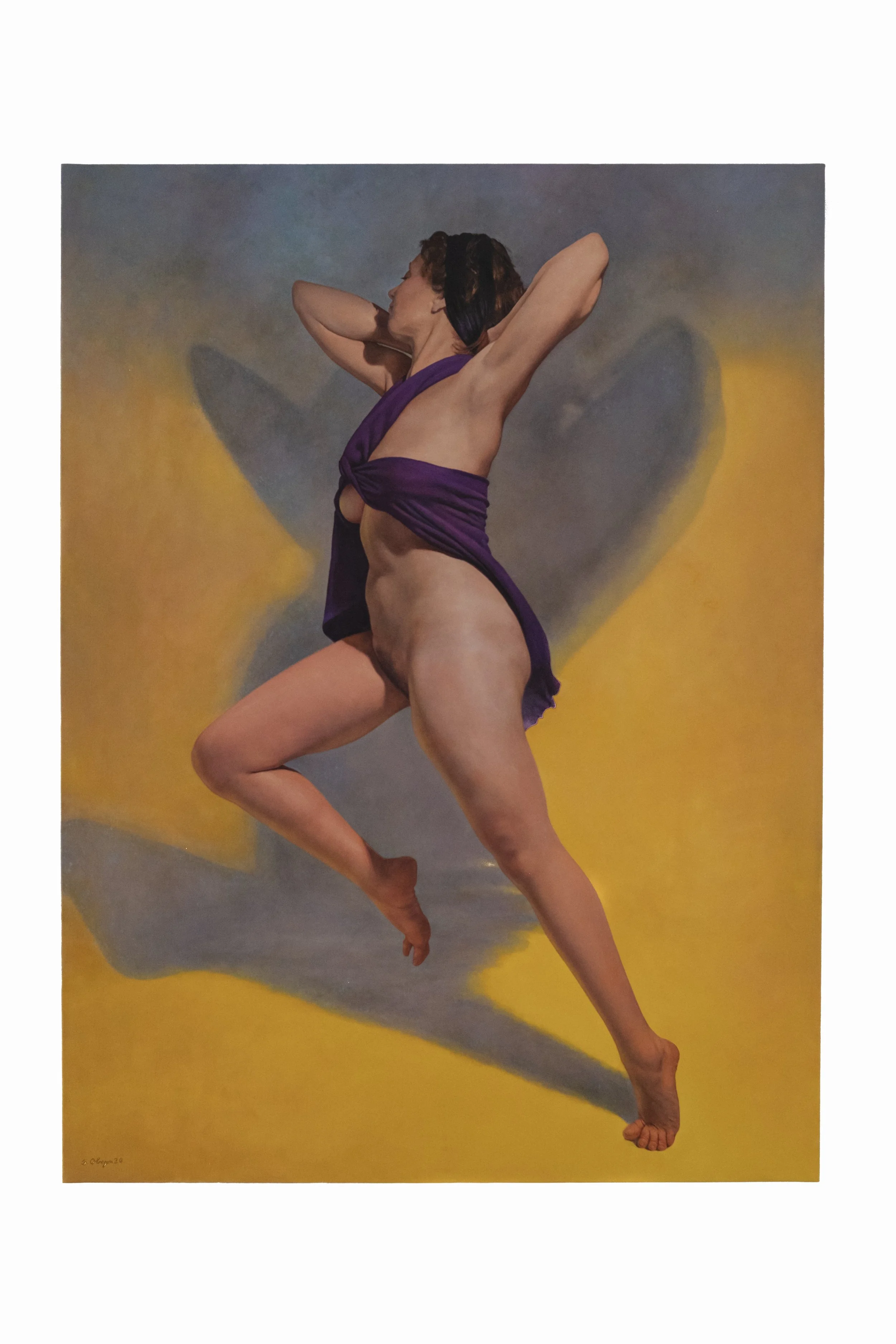 Victoire, 2021, Oil on canvas, 130 X 97 cm