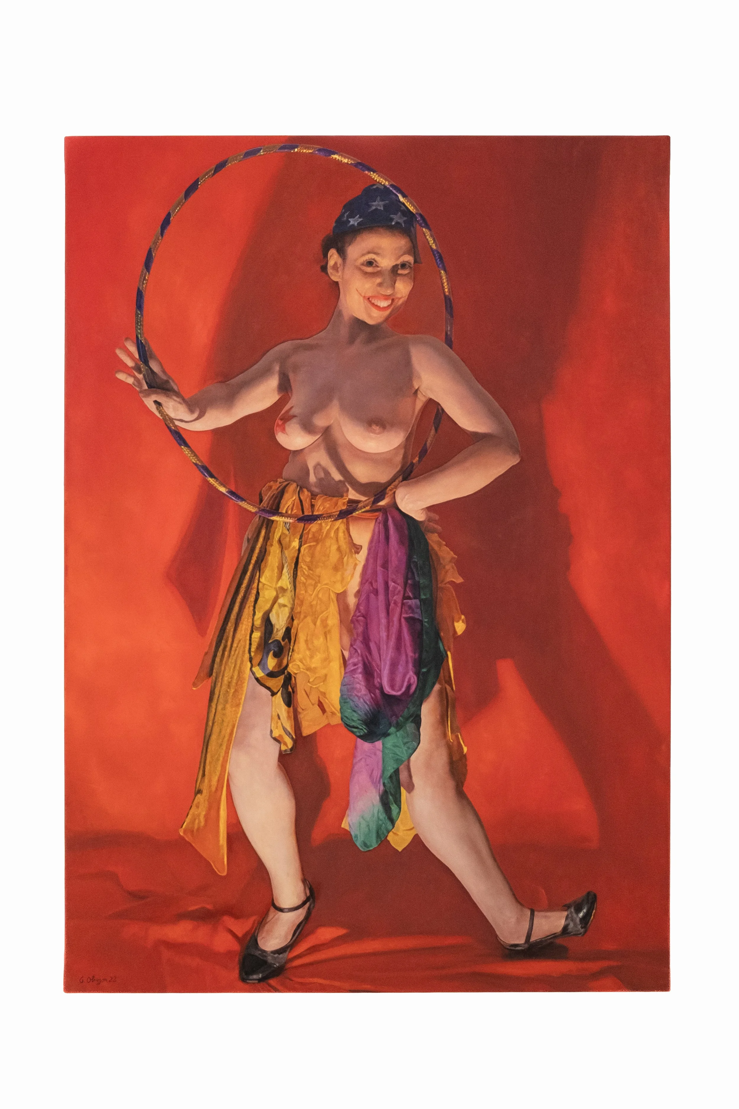 Goia III, 2022, Oil on canvas, 92 X 65 cm